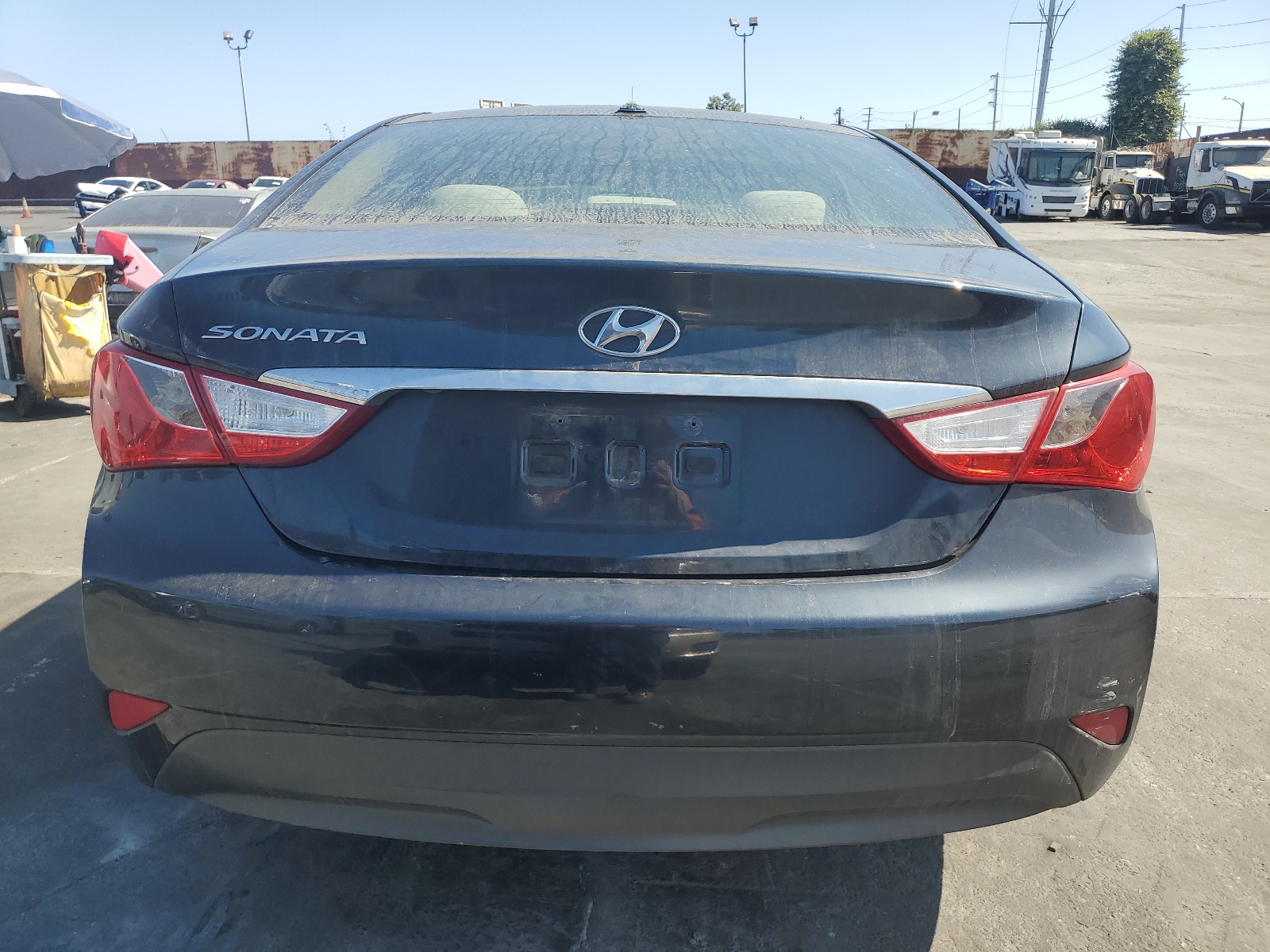 2014 Hyundai Sonata Gls vin: 5NPEB4AC6EH927112