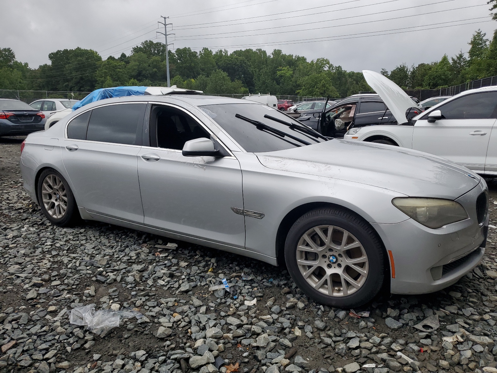 2012 BMW 750 Lxi vin: WBAKC8C55CC435134