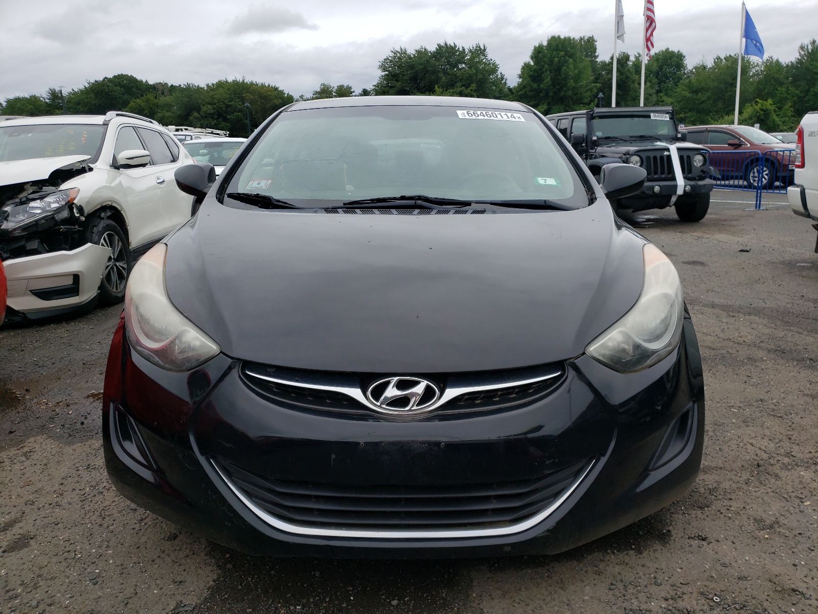 2012 Hyundai Elantra Gls vin: 5NPDH4AE1CH072487