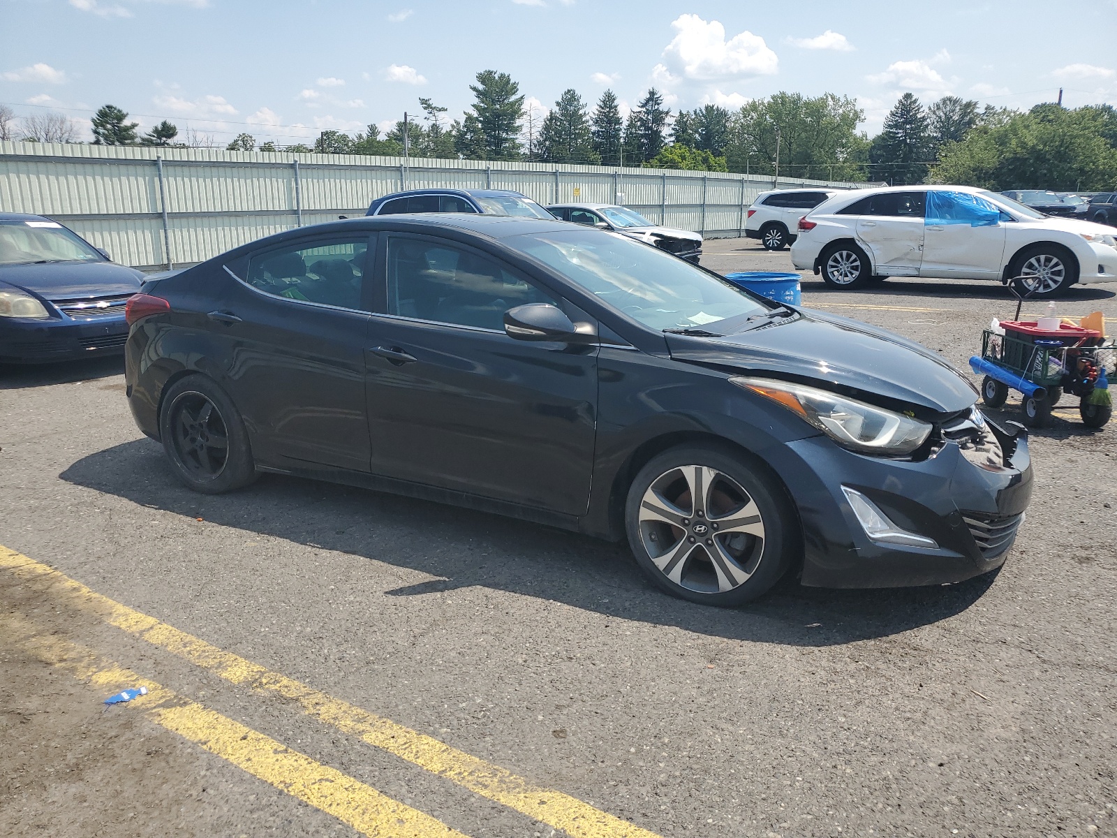 2014 Hyundai Elantra Se vin: KMHDH4AH0EU130345