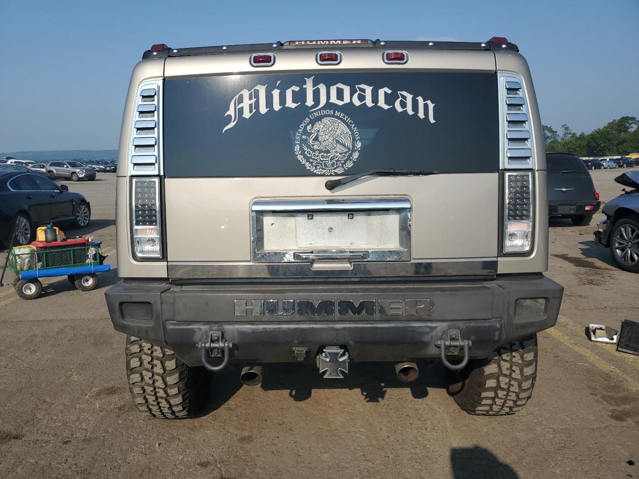 2003 Hummer H2 VIN: 5GRGN23U43H100634 Lot: 66040244