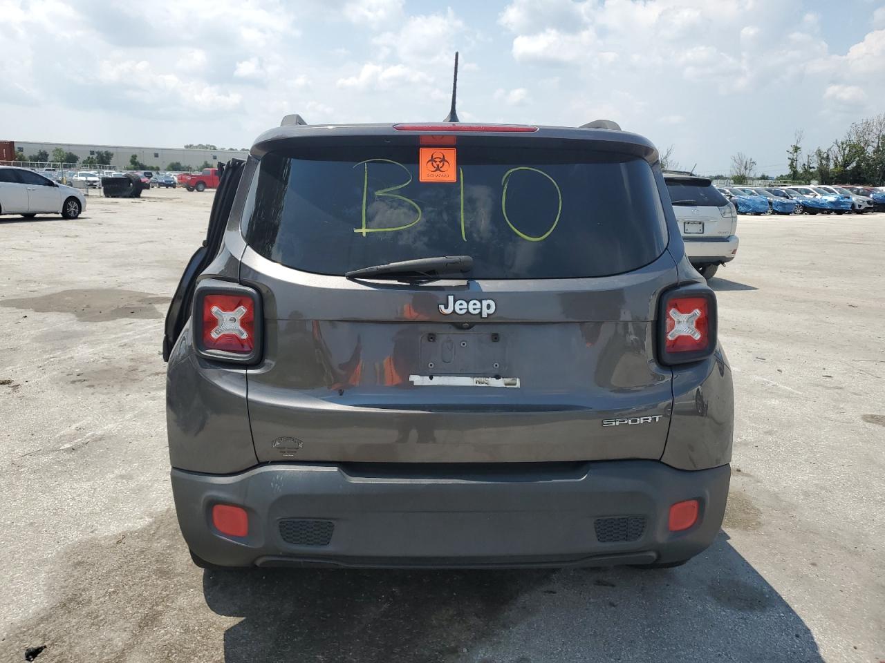 2016 Jeep Renegade Sport VIN: ZACCJAAT9GPD52202 Lot: 66552604