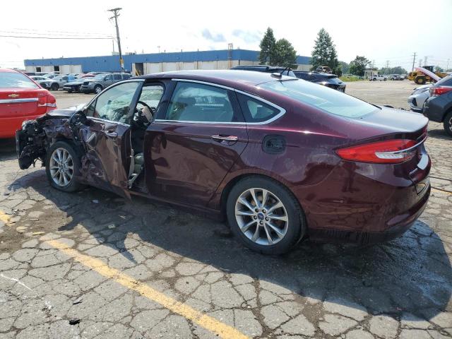  FORD FUSION 2017 Maroon