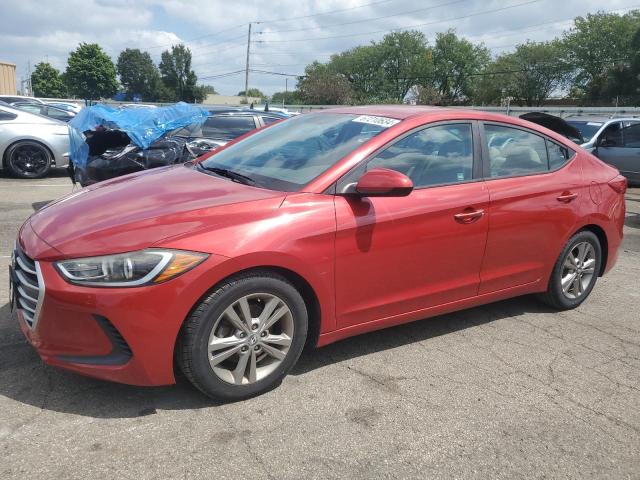  HYUNDAI ELANTRA 2017 Czerwony