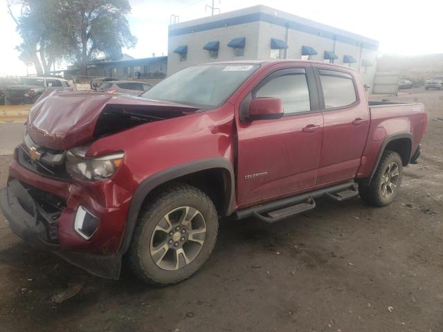  CHEVROLET COLORADO 2017 Червоний