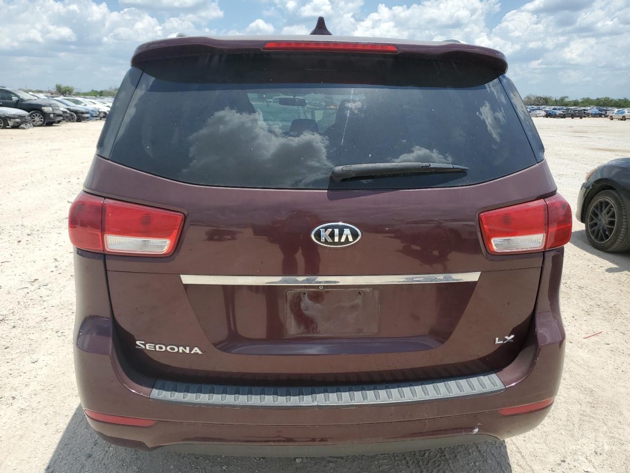 2015 Kia Sedona Lx VIN: KNDMB5C18F6070025 Lot: 66143814