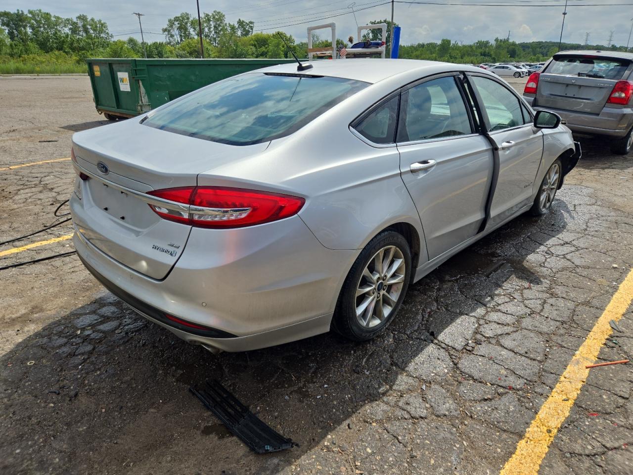 2017 Ford Fusion Se Hybrid VIN: 3FA6P0LU0HR145092 Lot: 66696194