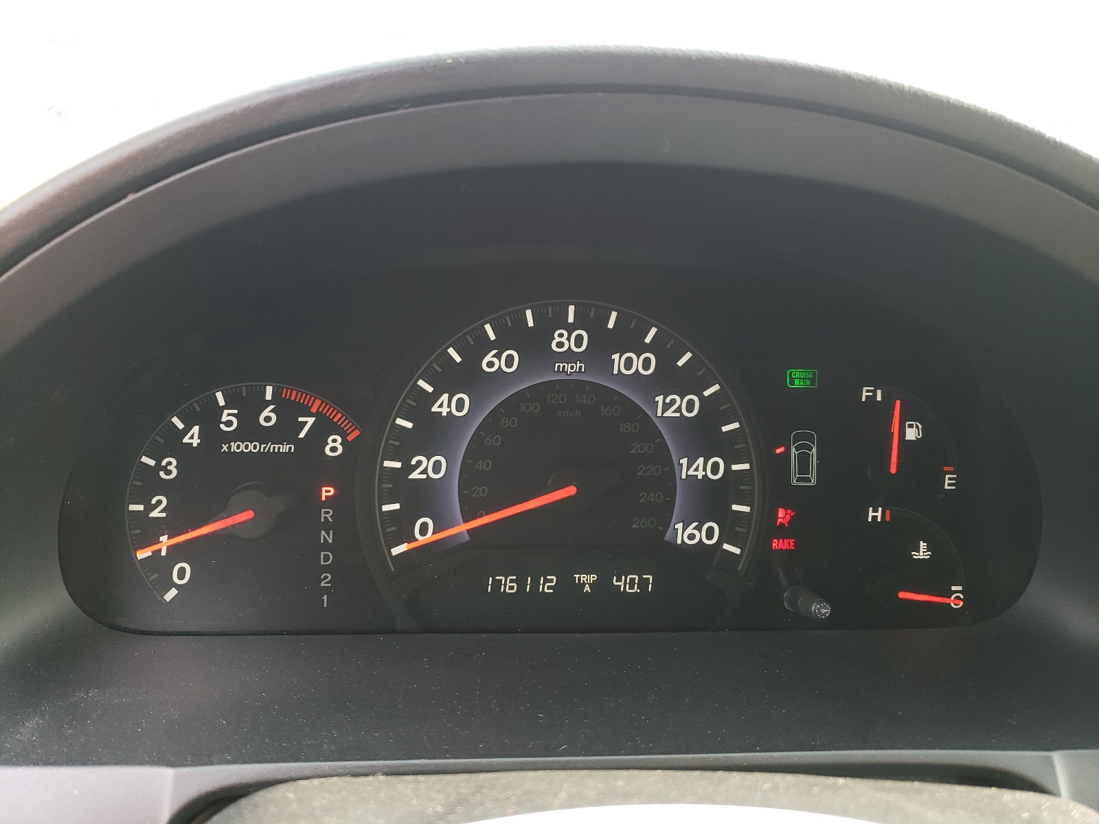 5FNRL38757B137853 2007 Honda Odyssey Exl