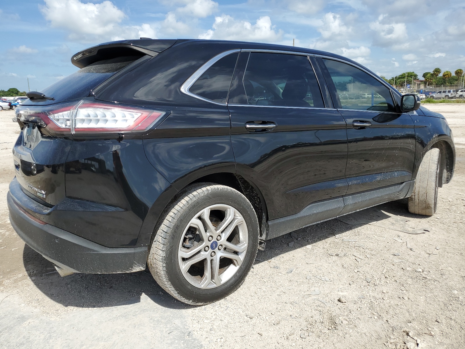 2017 Ford Edge Titanium vin: 2FMPK4K90HBC03472