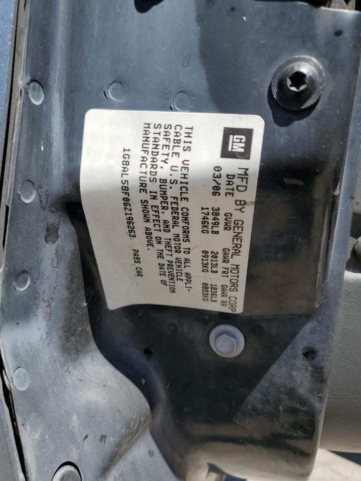 1G8AL58F06Z196263 2006 Saturn Ion Level 3