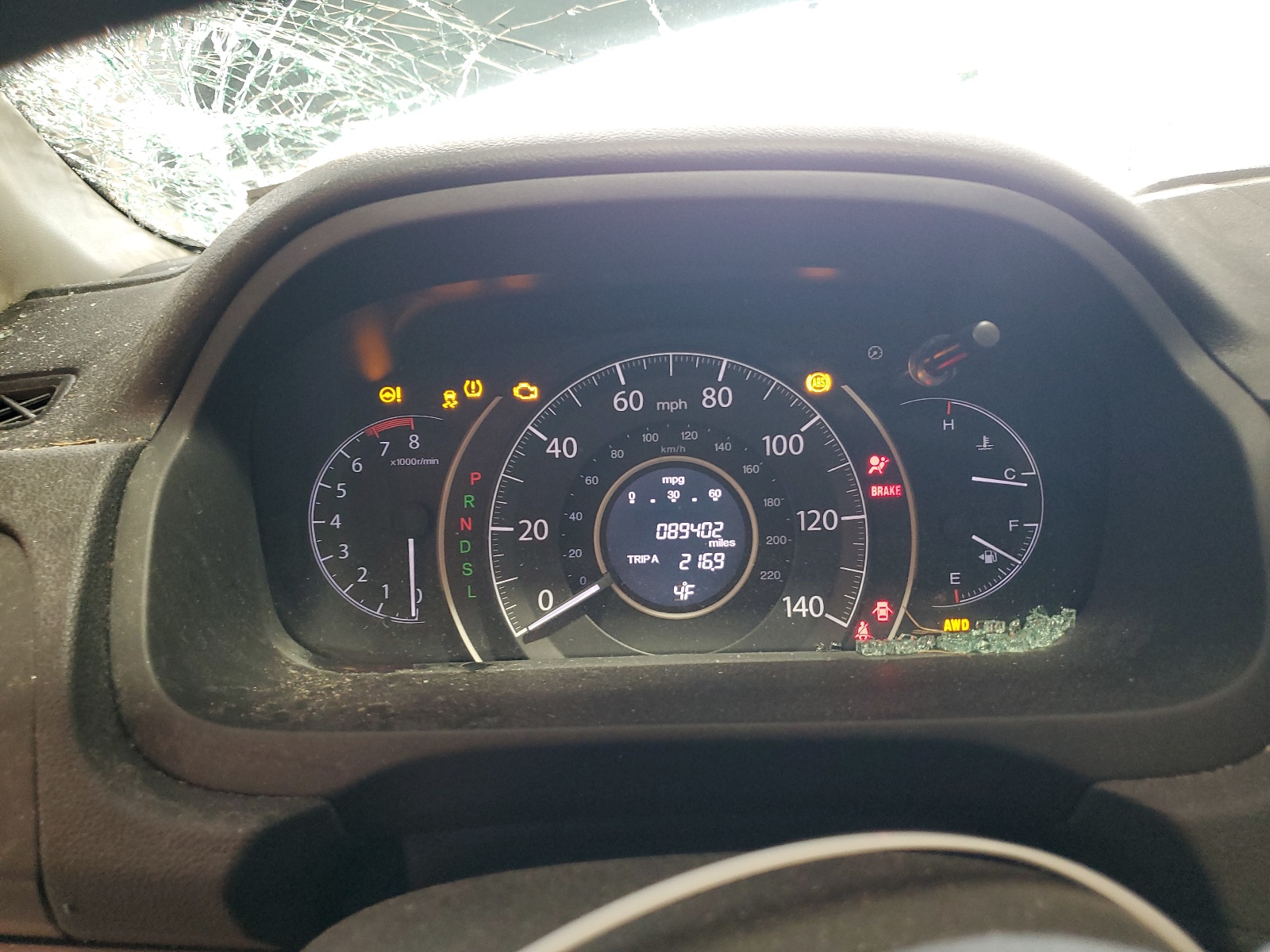 2HKRM4H50FH647349 2015 Honda Cr-V Ex