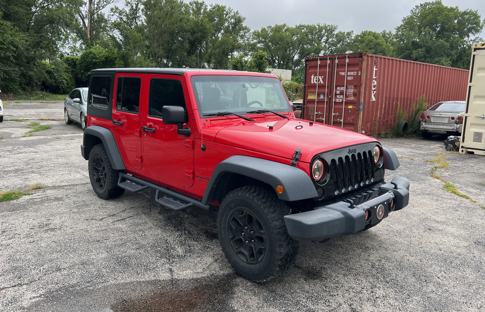 2018 Jeep Wrangler Unlimited Sport vin: 1C4BJWDG6JL835598