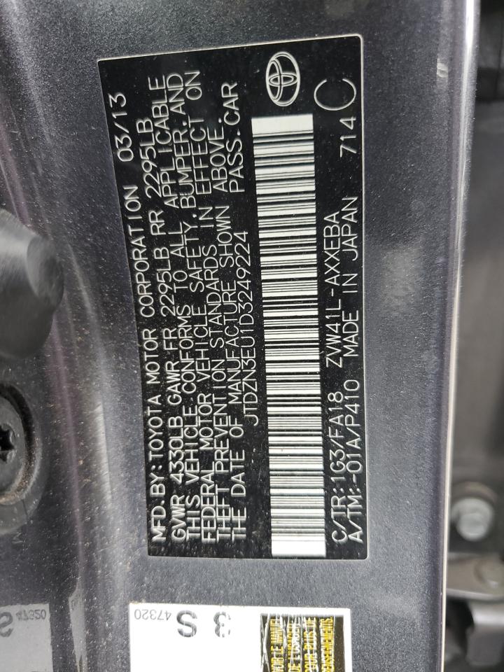 JTDZN3EU1D3249224 2013 Toyota Prius V