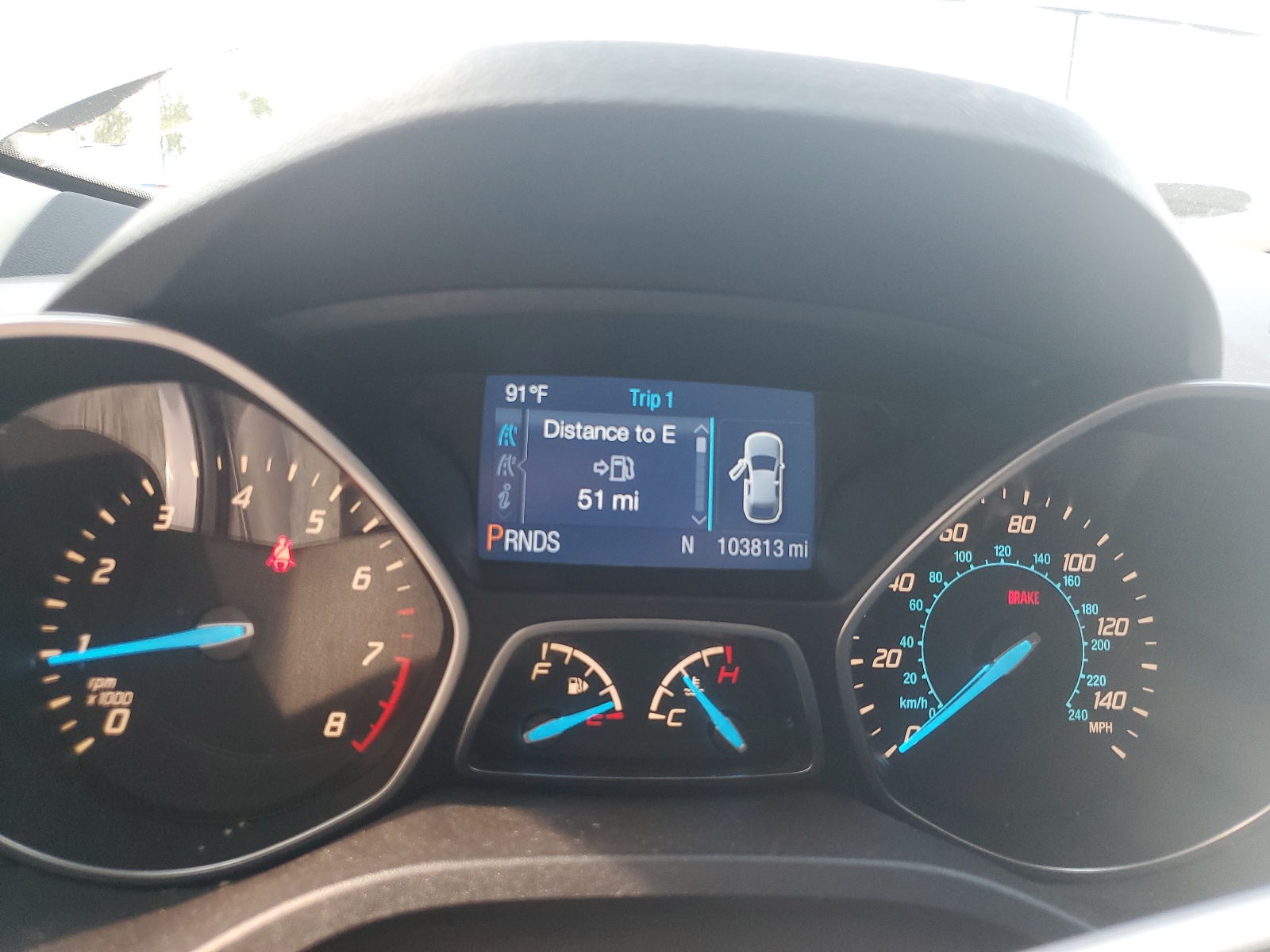 1FMCU9G90DUD70501 2013 Ford Escape Se