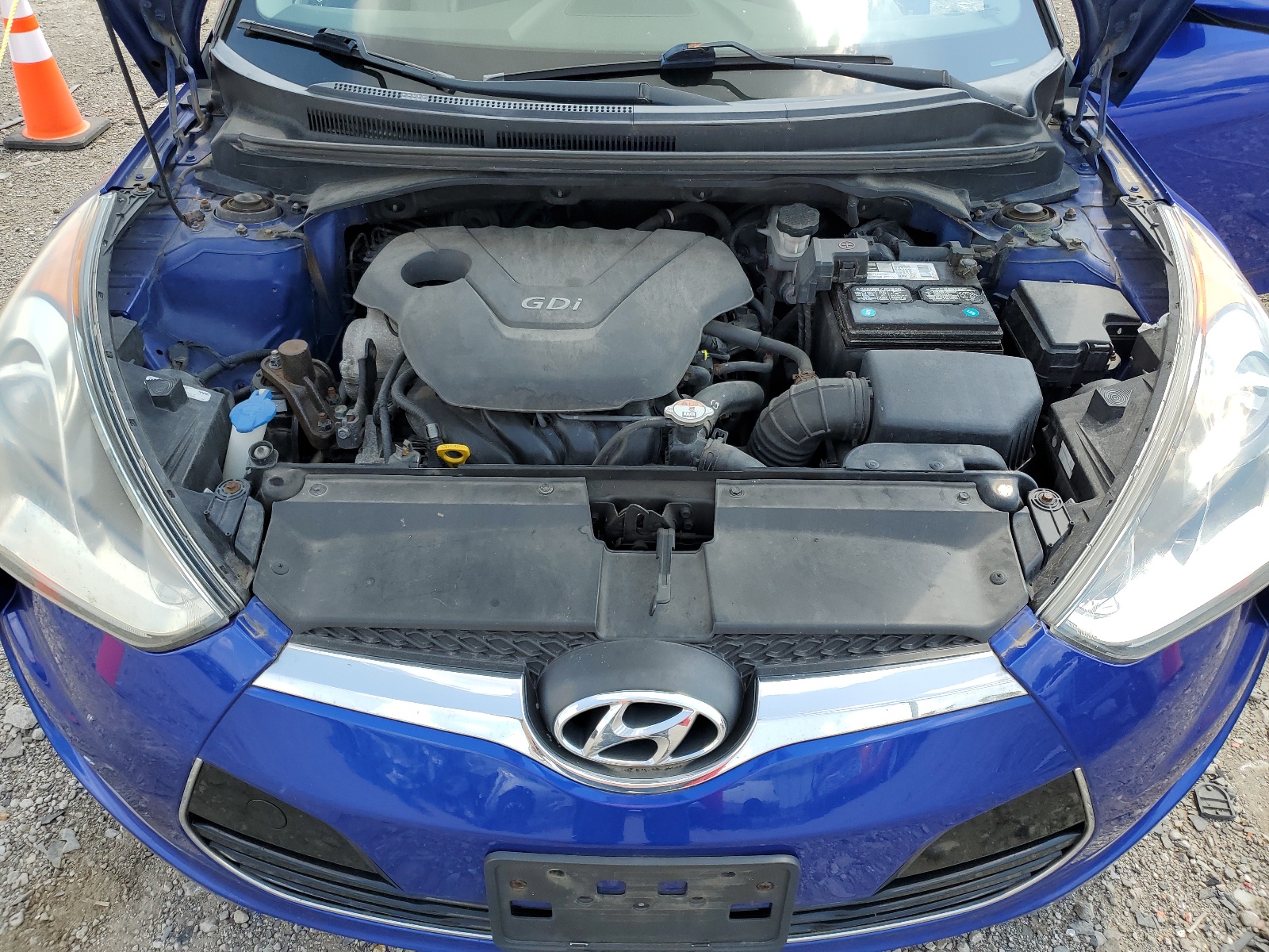 KMHTC6ADXCU028664 2012 Hyundai Veloster