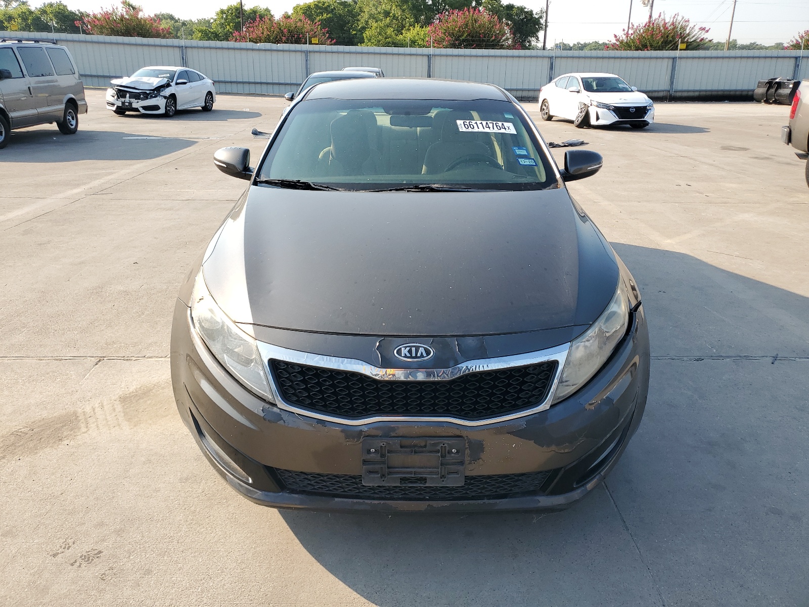 2012 Kia Optima Lx vin: 5XXGM4A72CG019576