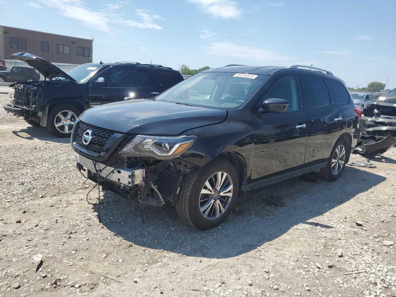 2018 Nissan Pathfinder S VIN: 5N1DR2MM2JC665171 Lot: 66074324