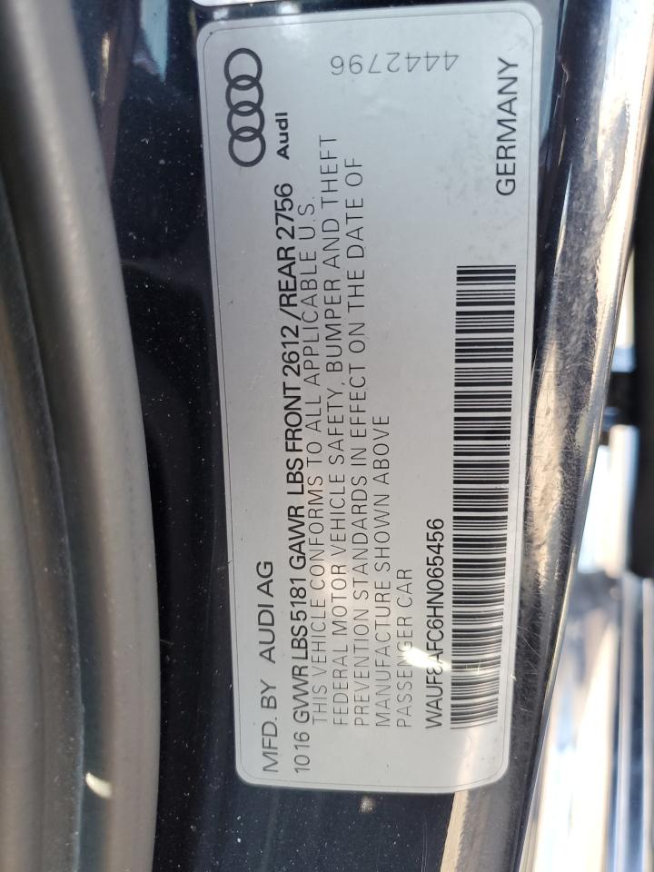 WAUF8AFC6HN065456 2017 Audi A6 Premium