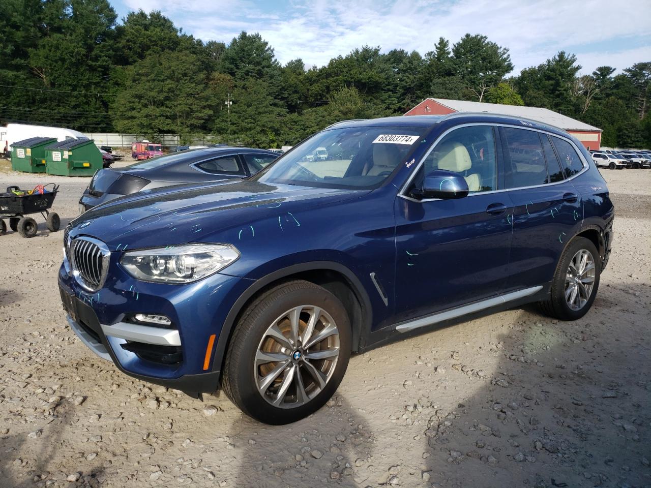 5UXTR9C55KLD93169 2019 BMW X3 - Image 1