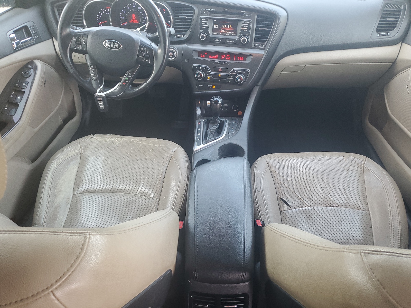 5XXGN4A7XDG191305 2013 Kia Optima Ex