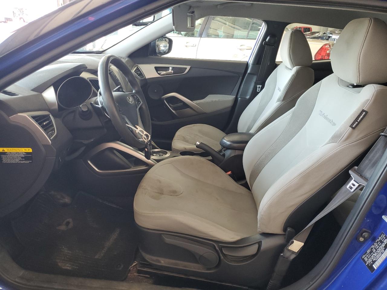 2012 Hyundai Veloster VIN: KMHTC6AD3CU029252 Lot: 66810274