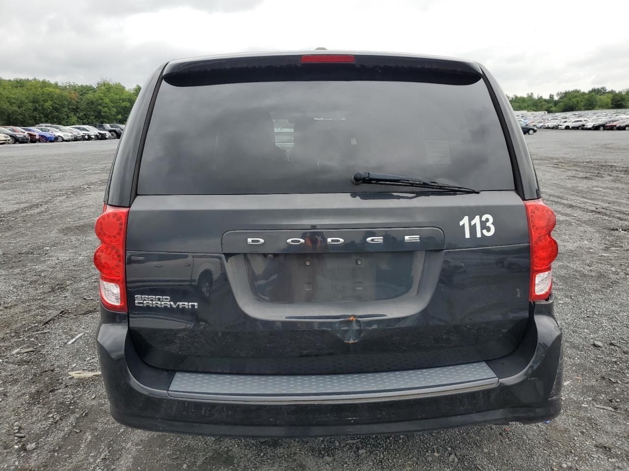 2018 Dodge Grand Caravan Se VIN: 2C4RDGBG9JR156382 Lot: 66335494