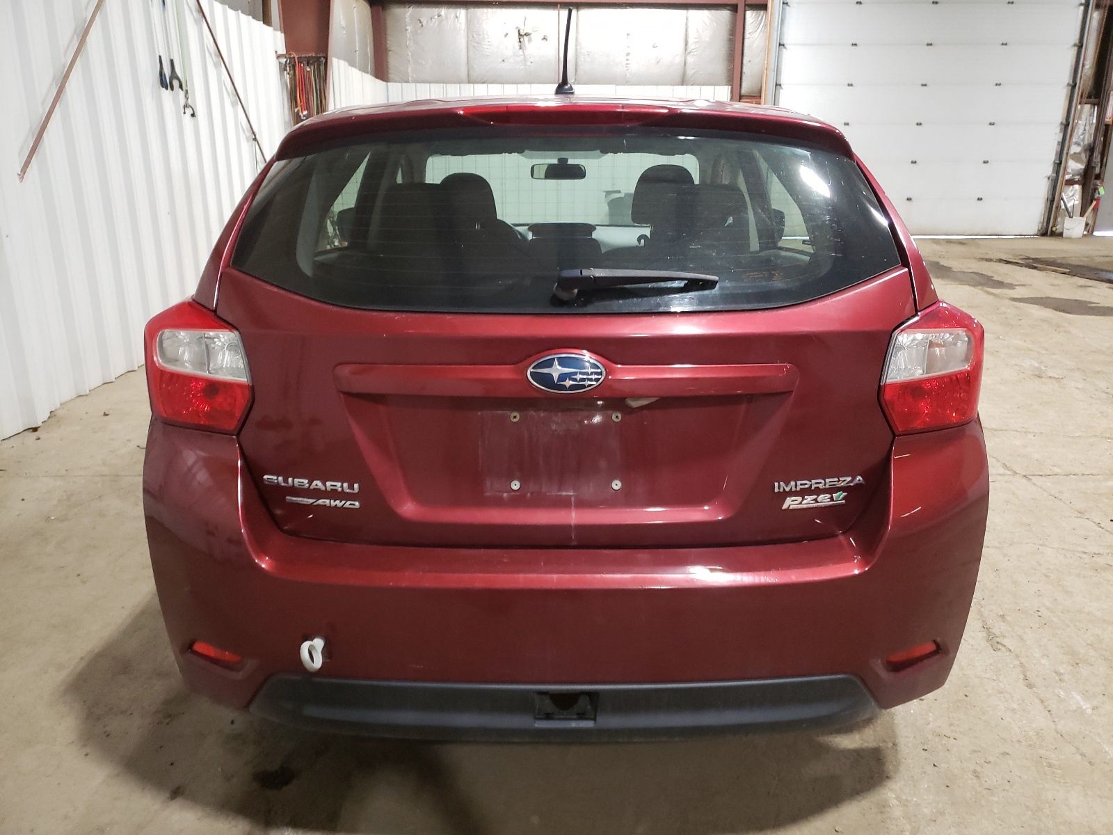 2012 Subaru Impreza vin: JF1GPAA60CH216736