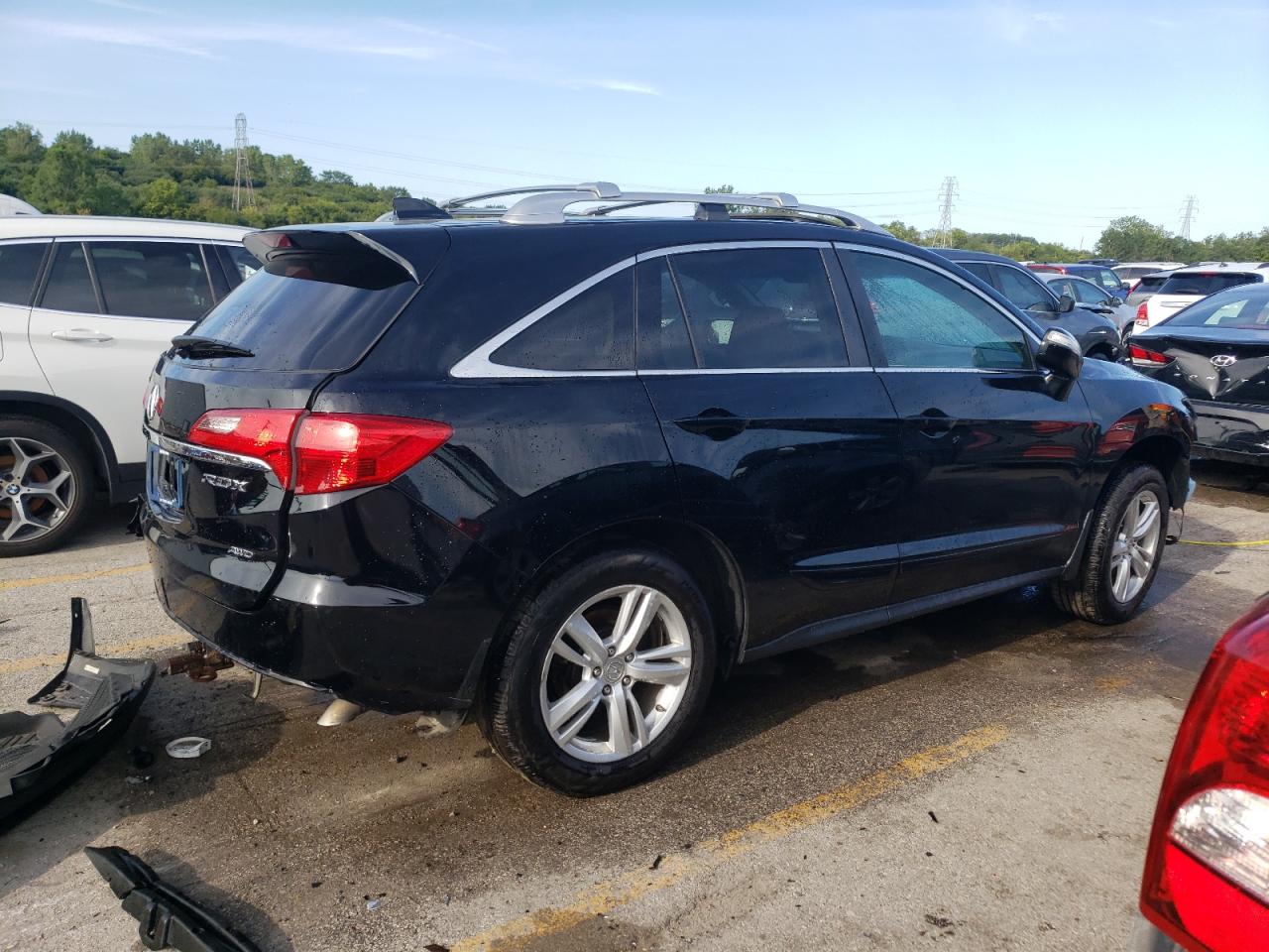 VIN 5J8TB4H51EL007285 2014 ACURA RDX no.3