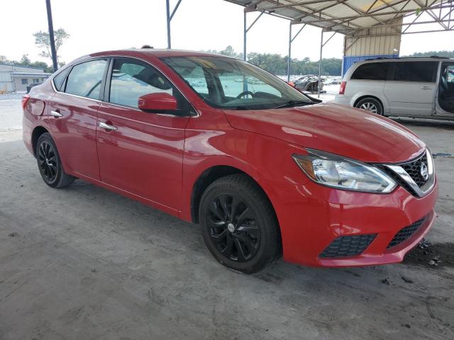  NISSAN SENTRA 2018 Czerwony