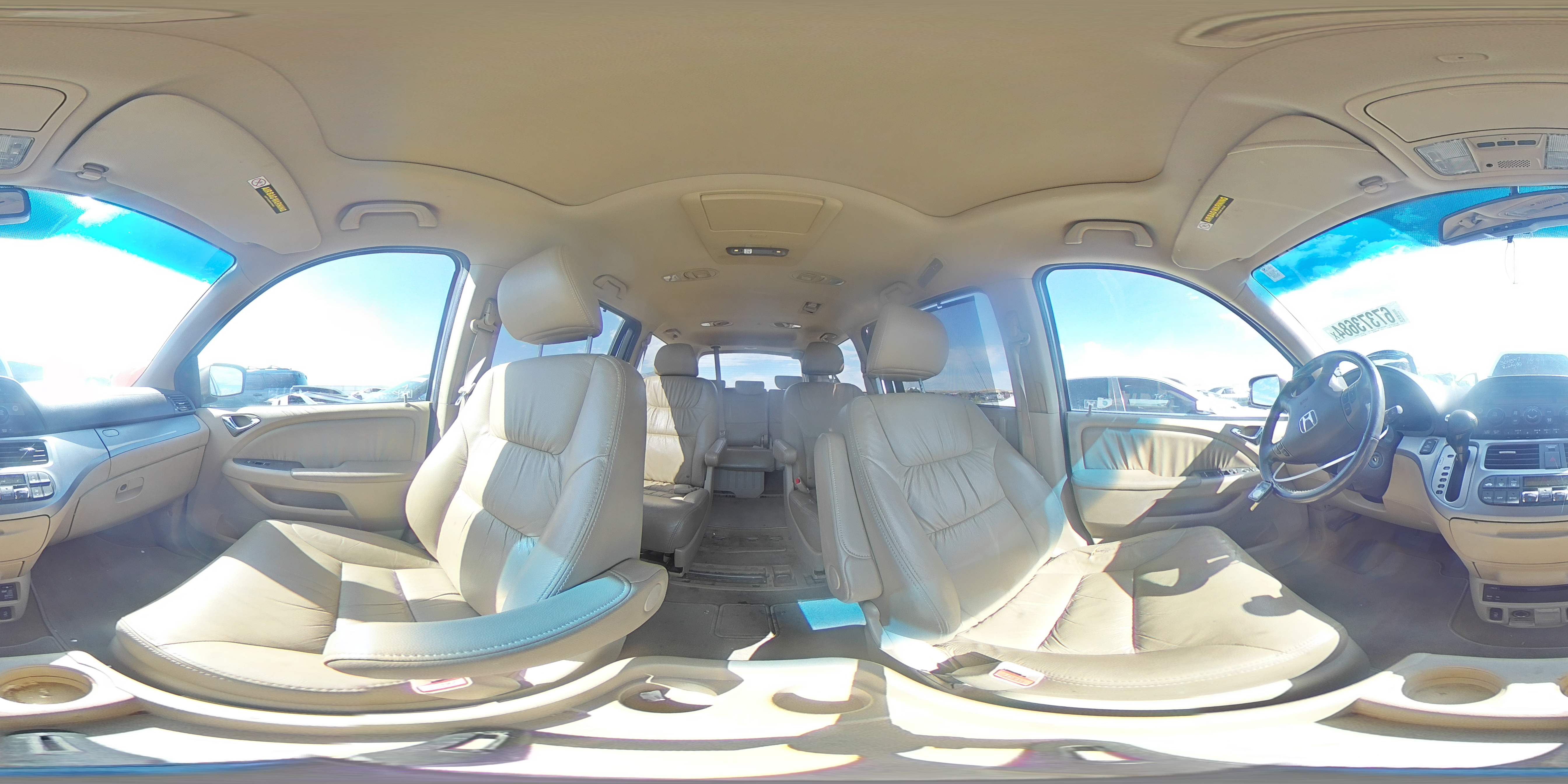 2009 Honda Odyssey Exl VIN: 5FNRL38749B016542 Lot: 67373684