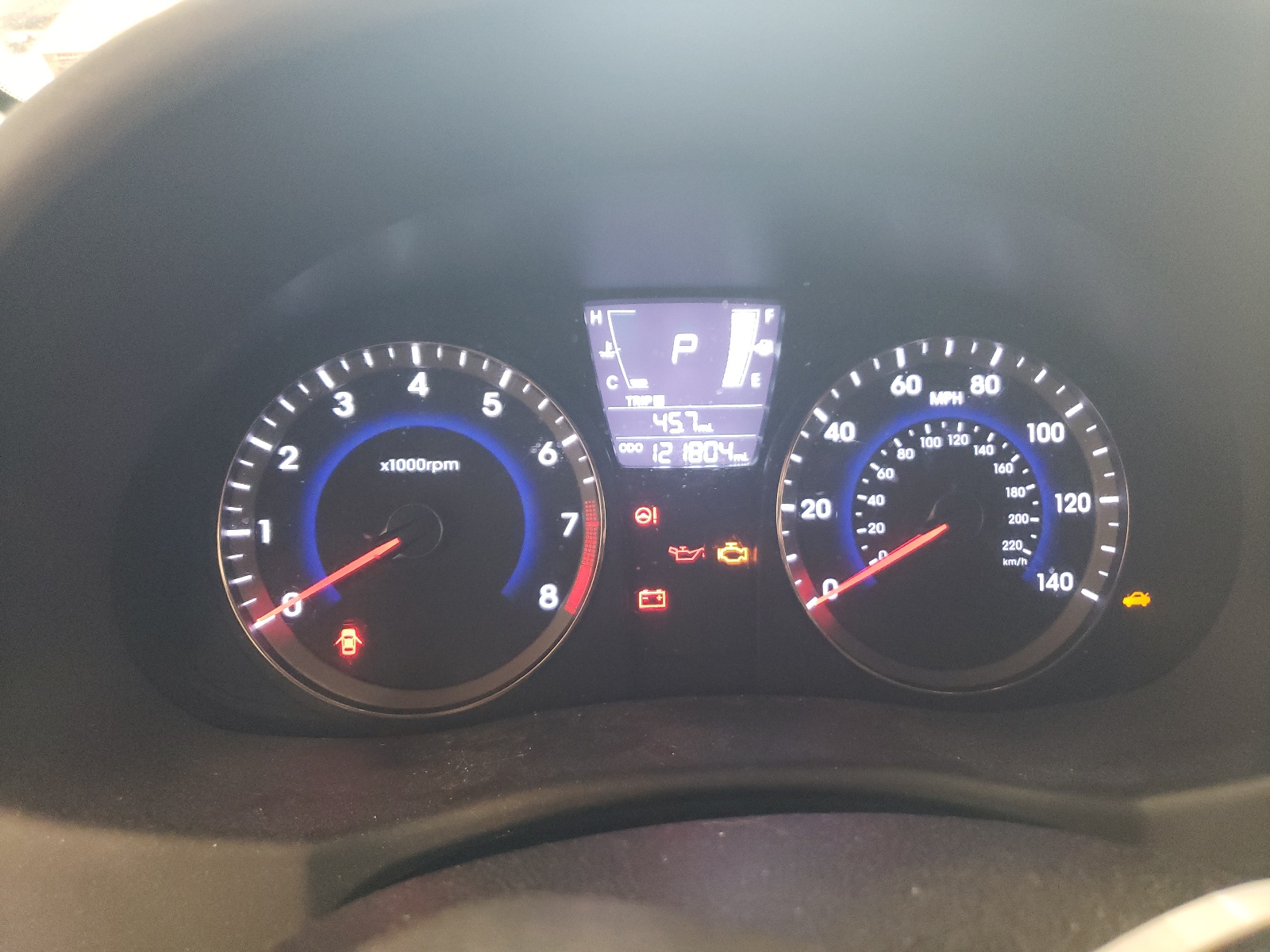 KMHCT5AE9EU174642 2014 Hyundai Accent Gls