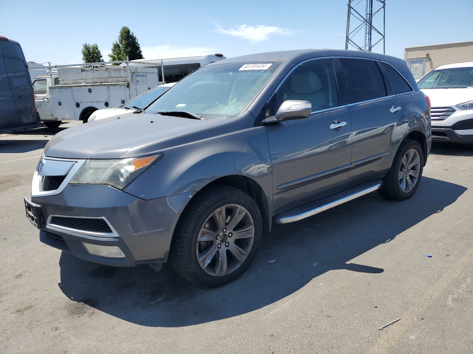 2012 Acura Mdx Advance vin: 2HNYD2H60CH507163