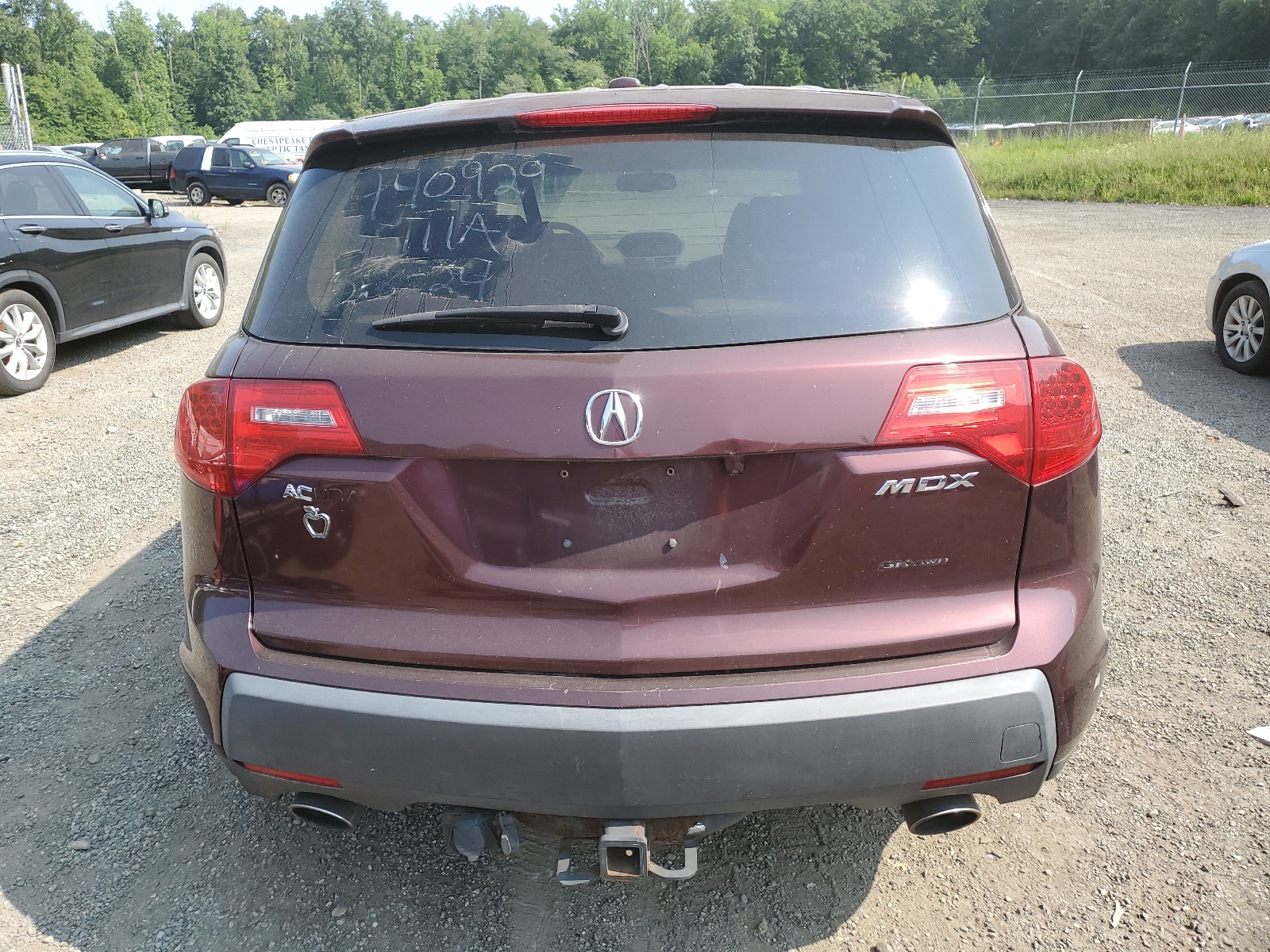 2HNYD28348H523590 2008 Acura Mdx Technology