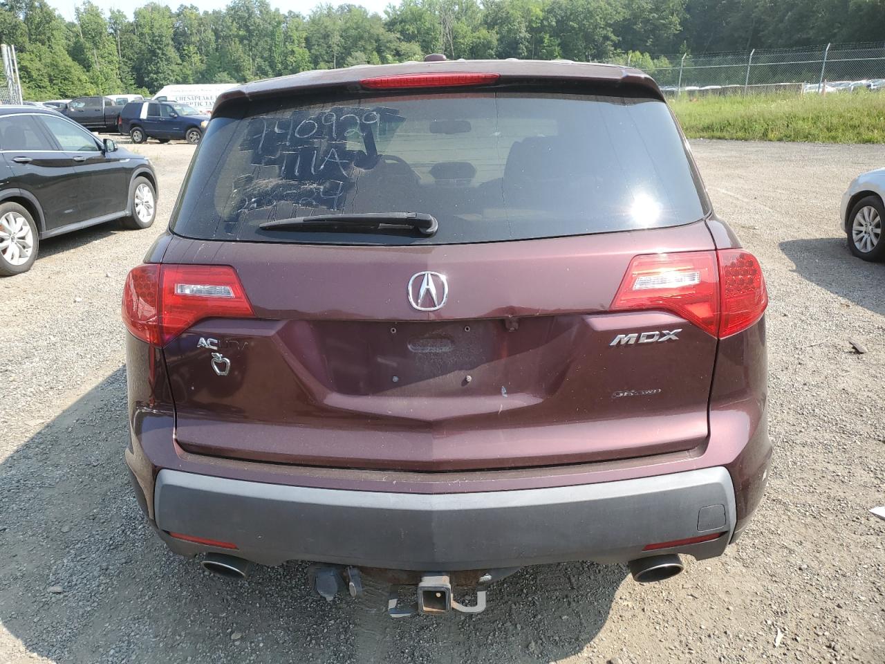 2008 Acura Mdx Technology VIN: 2HNYD28348H523590 Lot: 66725374
