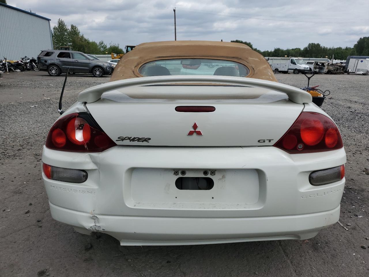 2001 Mitsubishi Eclipse Spyder Gt VIN: 4A3AE85H01E091467 Lot: 64233784