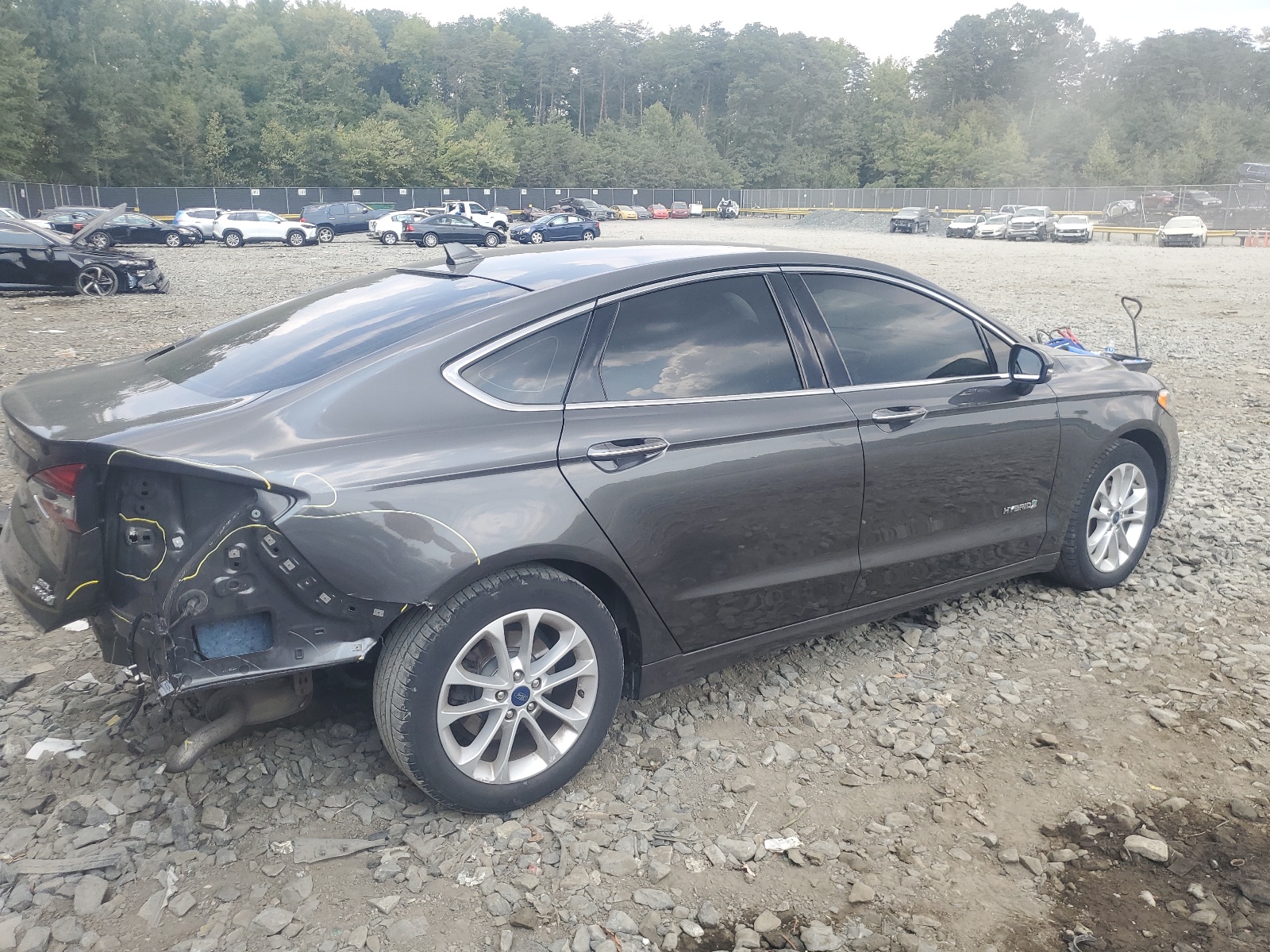 3FA6P0MU1KR168872 2019 Ford Fusion Sel