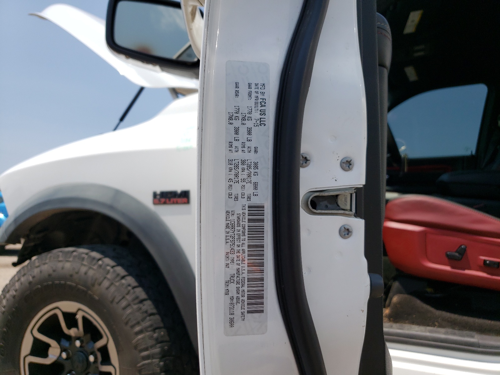 1C6RR7YT2FS751433 2015 Ram 1500 Rebel