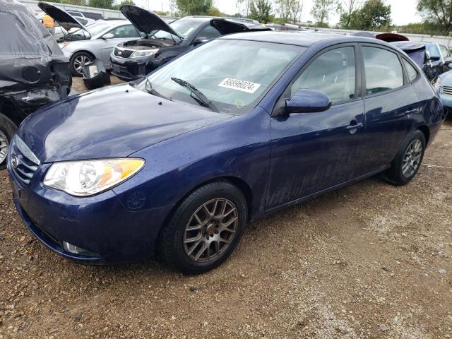 2010 Hyundai Elantra Blue de vânzare în Elgin, IL - Rear End