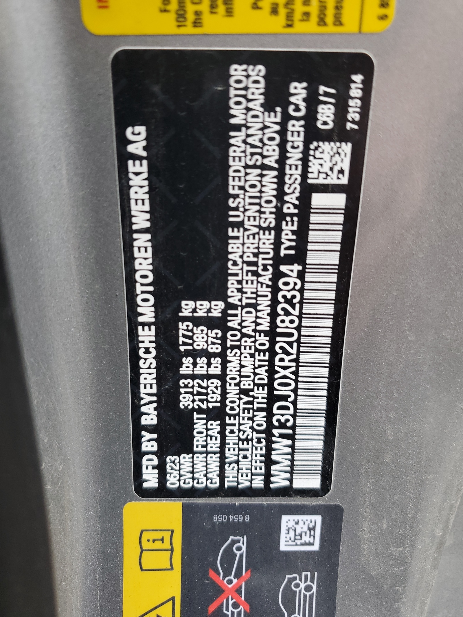 WMW13DJ0XR2U82394 2024 Mini Cooper Se