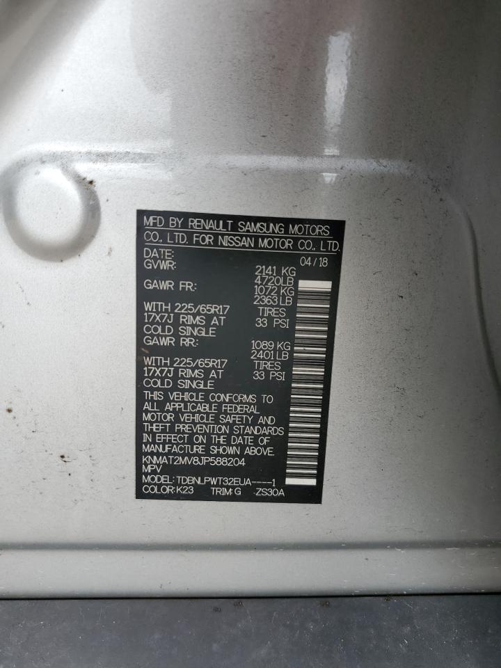 KNMAT2MV8JP588204 2018 NISSAN ROGUE - Image 14