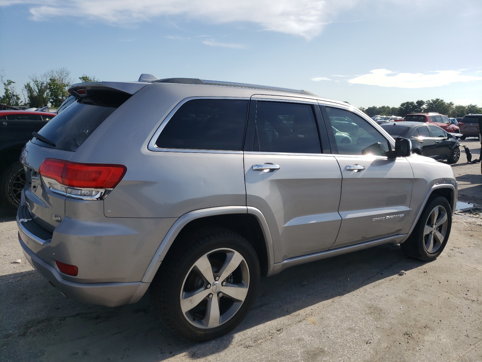 2016 Jeep Grand Cherokee Overland vin: 1C4RJECG3GC422444