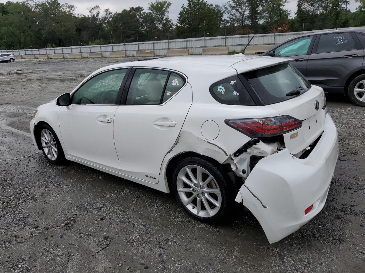 2012 Lexus Ct 200 VIN: JTHKD5BH2C2059118 Lot: 67464424