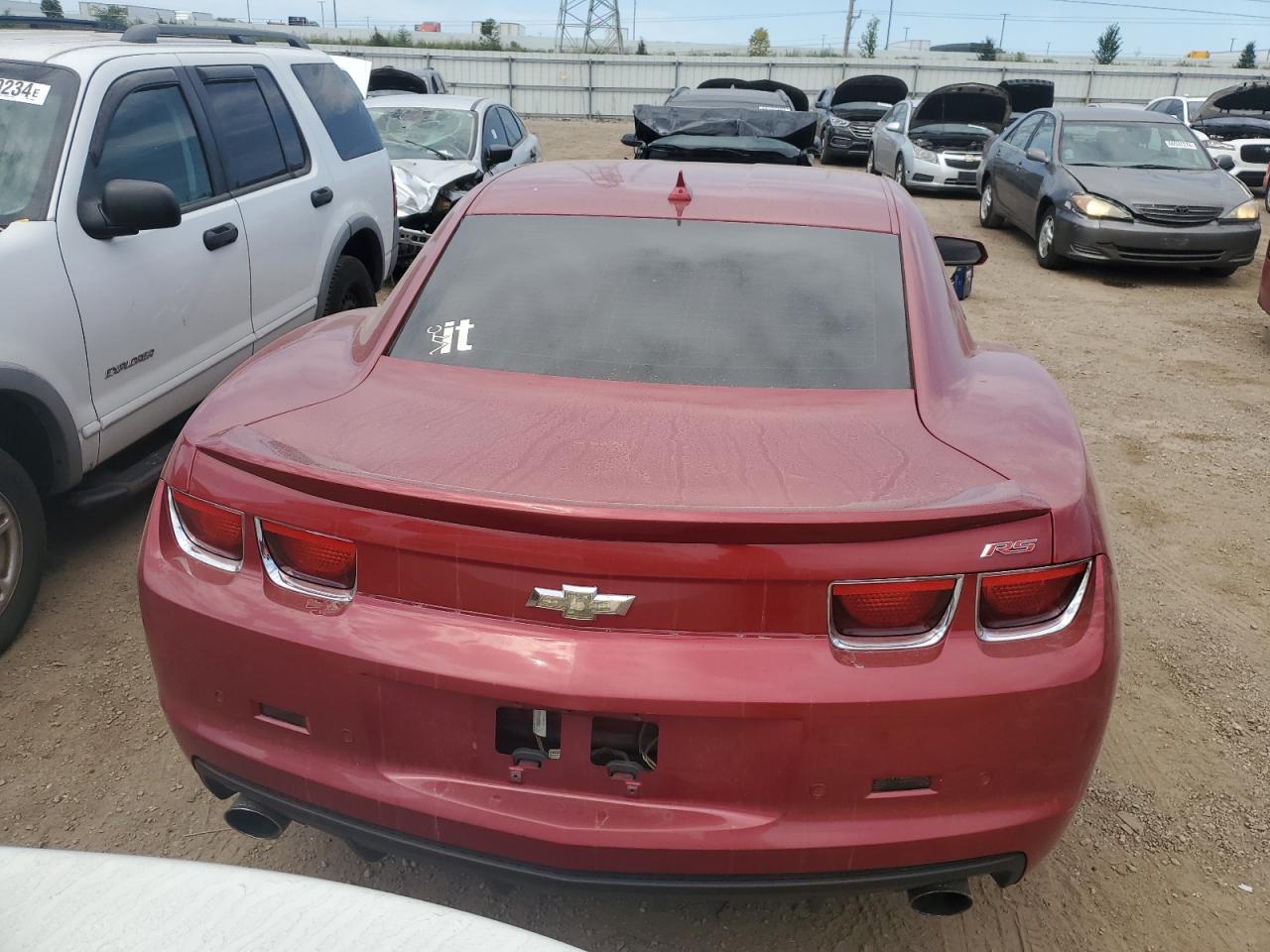 2013 Chevrolet Camaro Lt VIN: 2G1FB1E33D9162612 Lot: 66328924