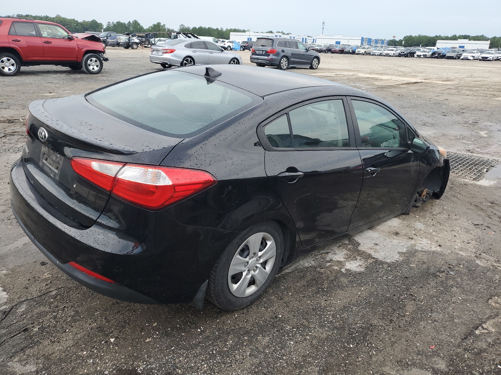 2014 Kia Forte Lx vin: KNAFK4A68E5252777