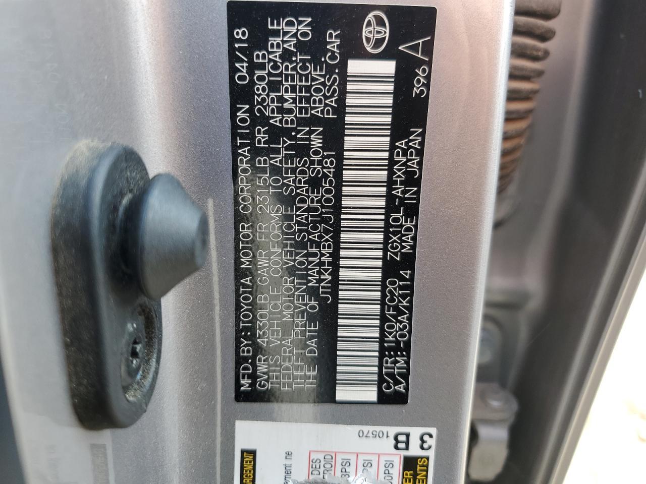 2018 Toyota C-HR - Image 14
