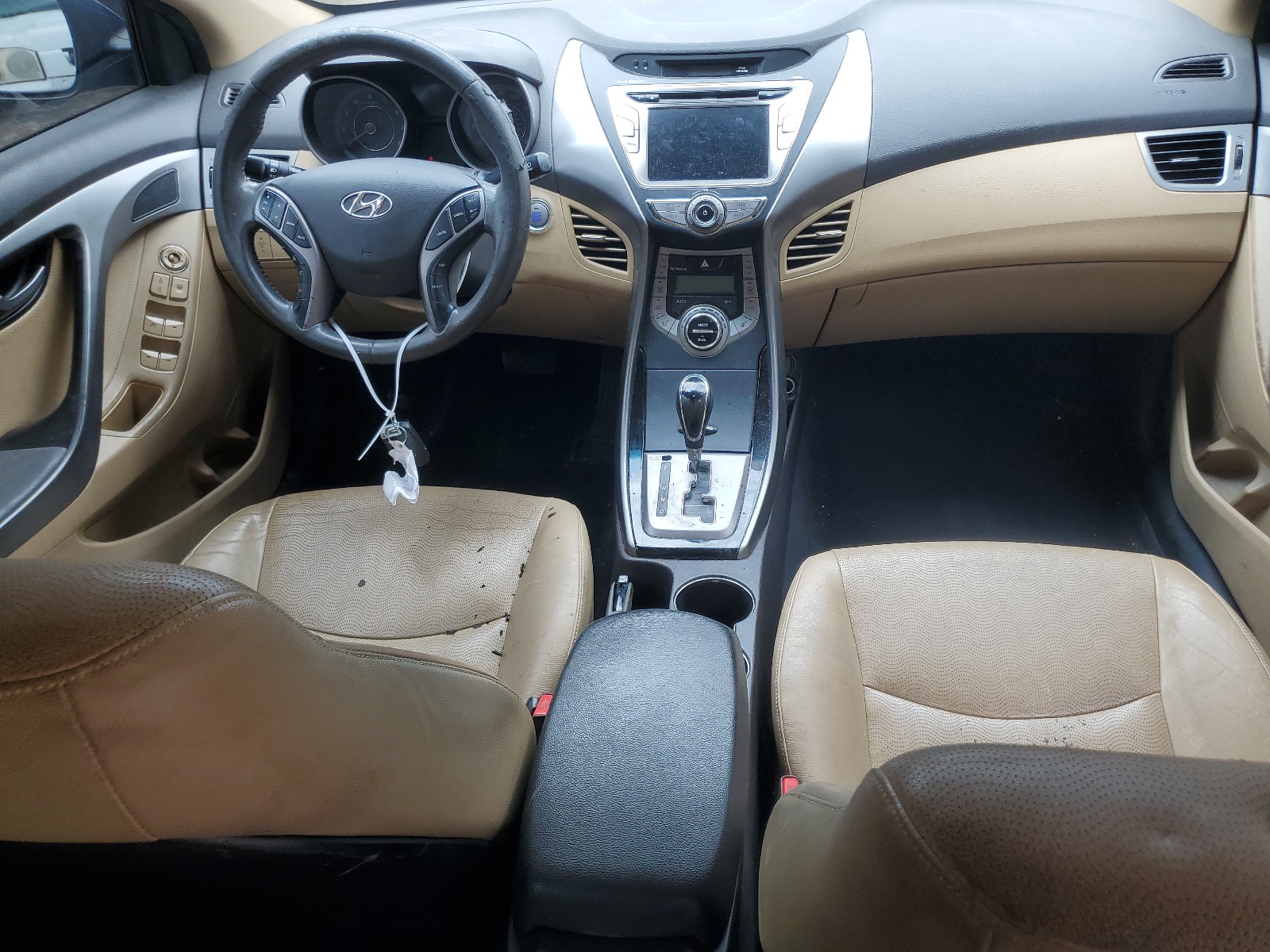 KMHDH4AE6DU635875 2013 Hyundai Elantra Gls