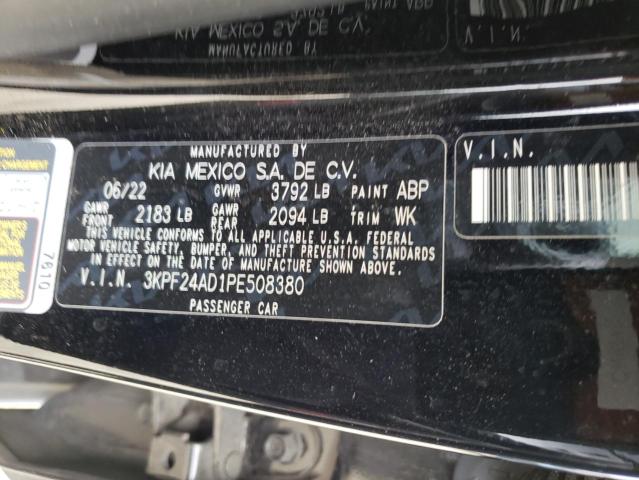 3KPF24AD1PE508380 Kia Forte  12