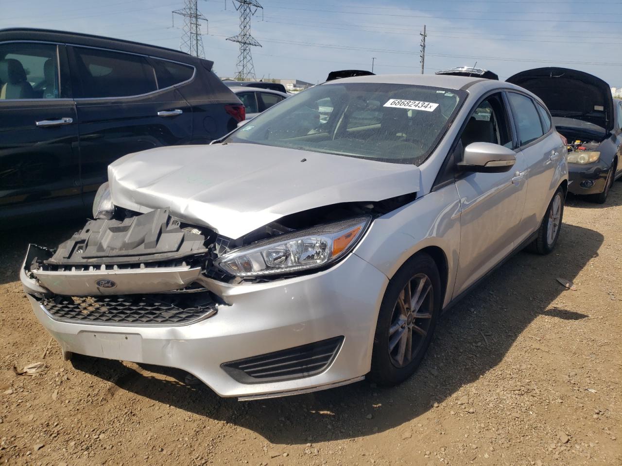 1FADP3K26HL248587 2017 FORD FOCUS - Image 1