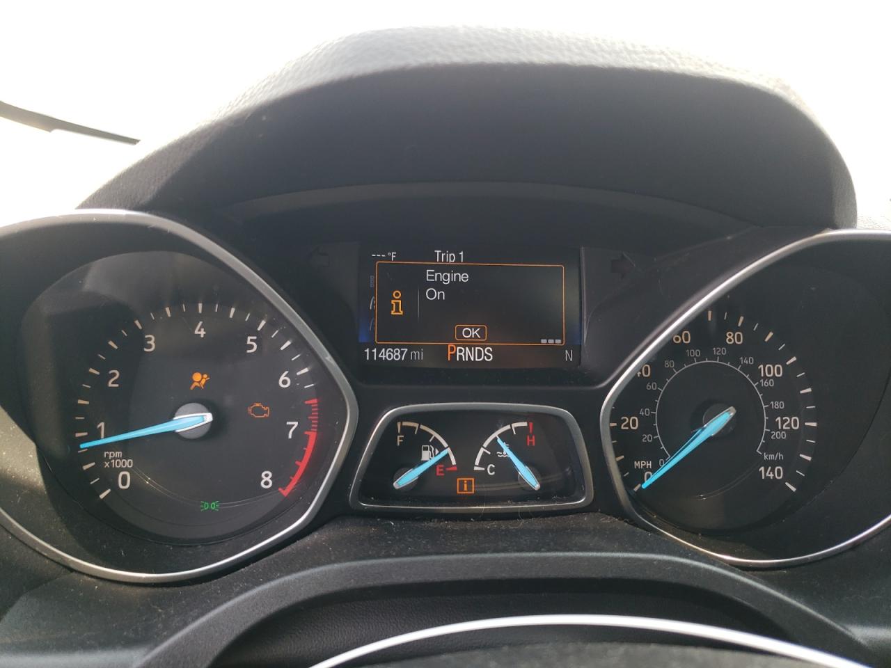 2017 Ford Escape Se VIN: 1FMCU9G90HUB25865 Lot: 65349864