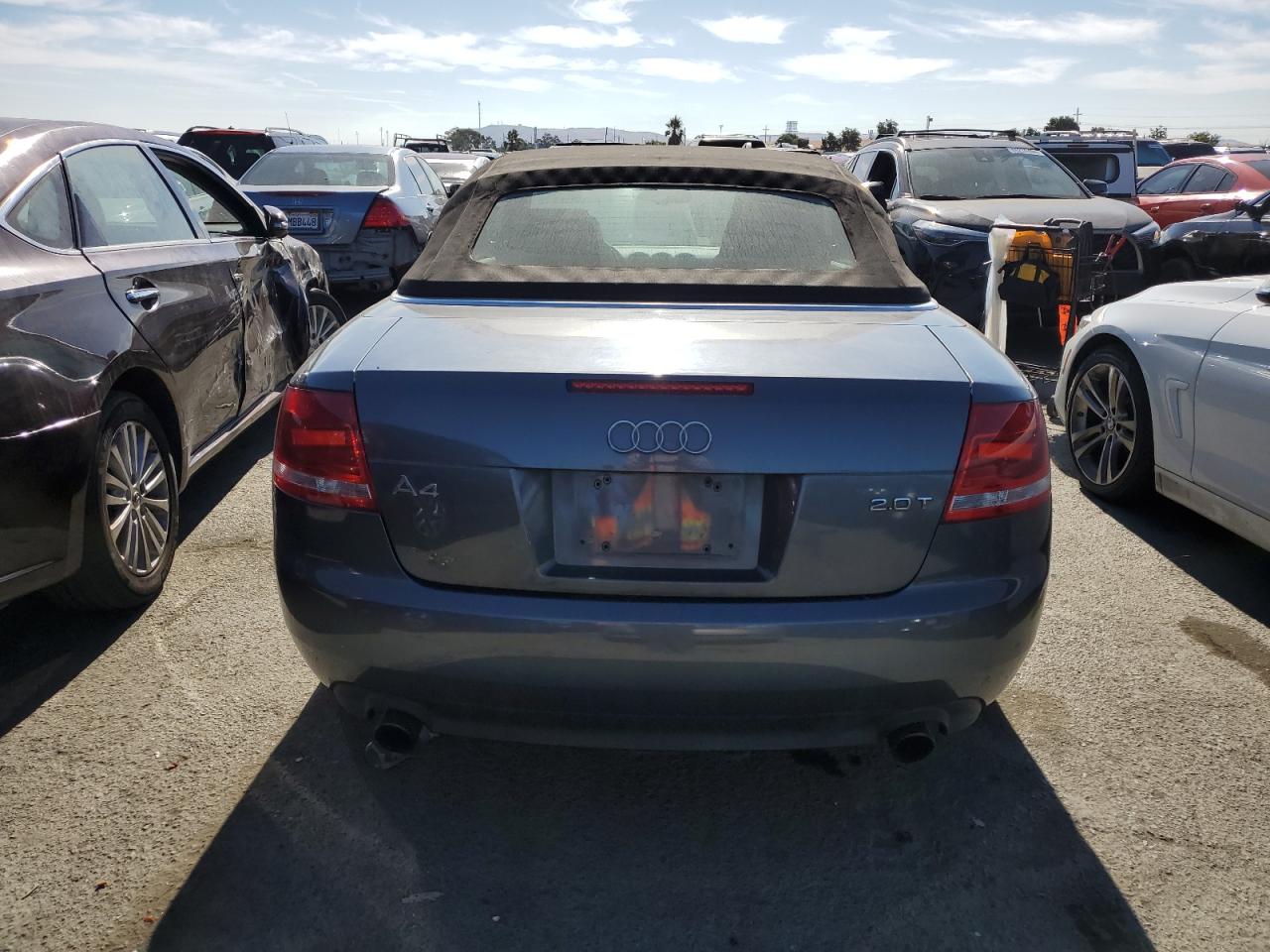 2007 Audi A4 2.0T Cabriolet VIN: WAUAF48H77K035764 Lot: 65478794